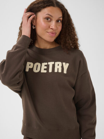 Saint Tropez sweater Suzie brown front