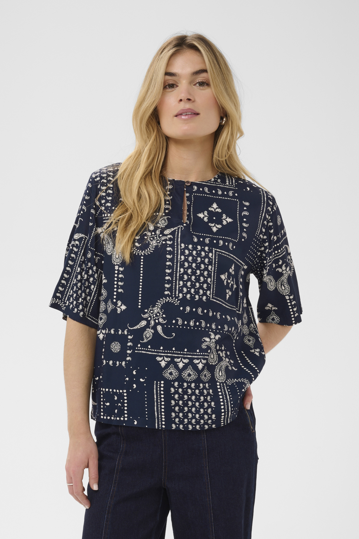 Saint Tropez Blouse Stephanie front
