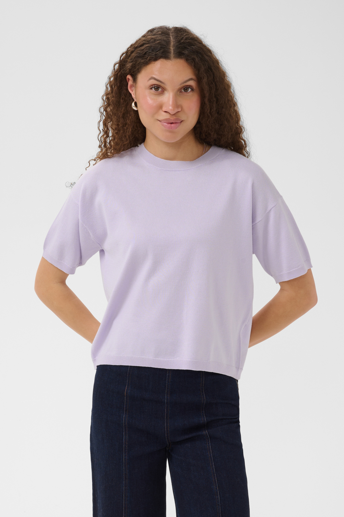 Saint Tropez Mila Boxy Pullover SS - Afbeelding 6