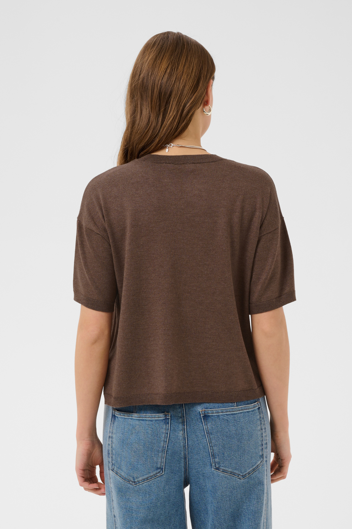 Saint Tropez Mila Boxy Pullover SS - Afbeelding 11