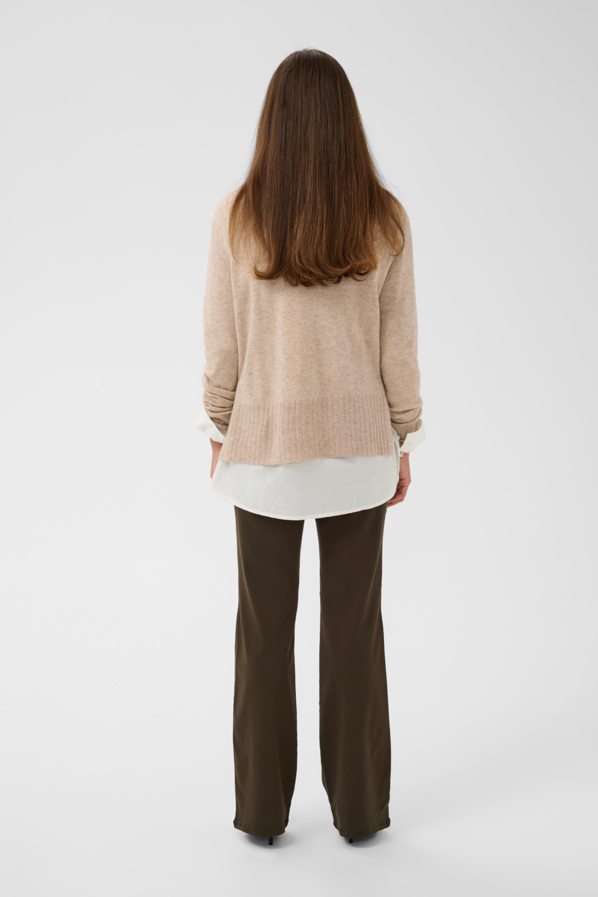 Culture pants Bengtha bruin back