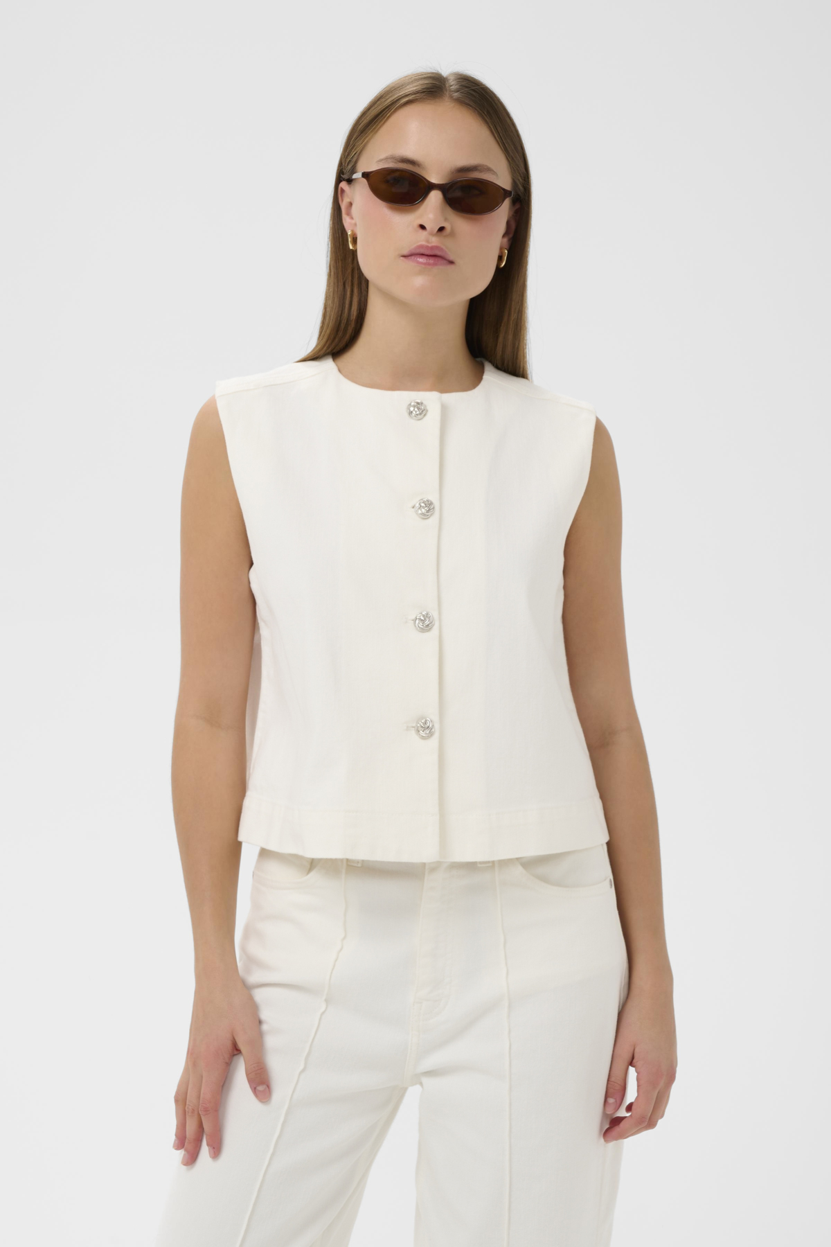 Soaked gilet Rina voorkant