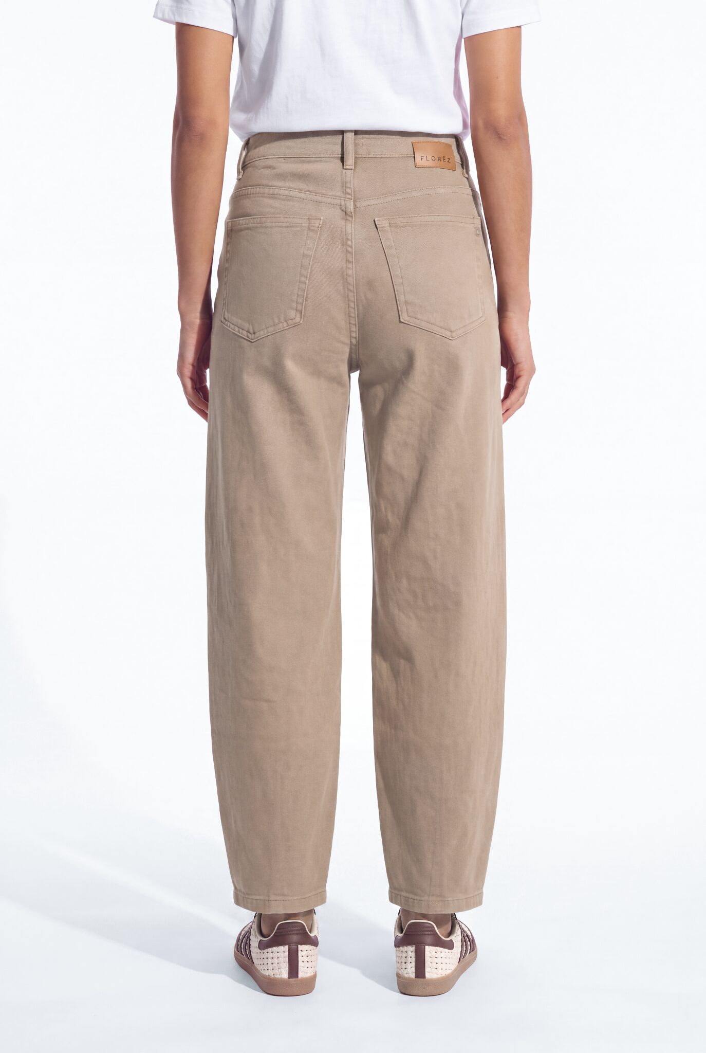 Florez Jackey jeans sand achterkant