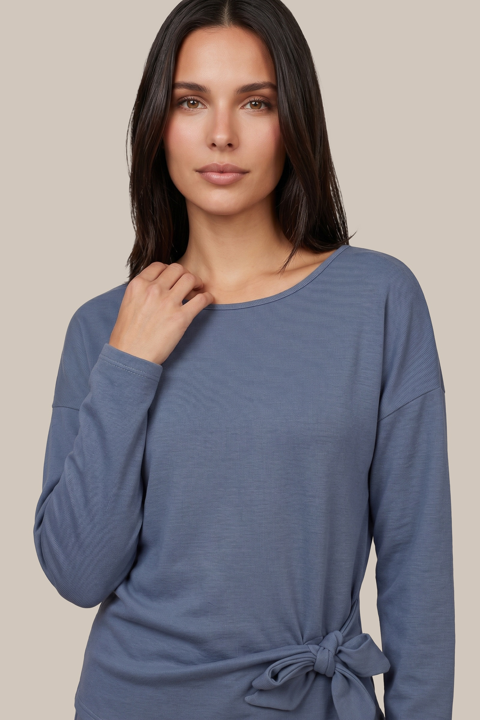 G-maxx top Orlaith blauw close up