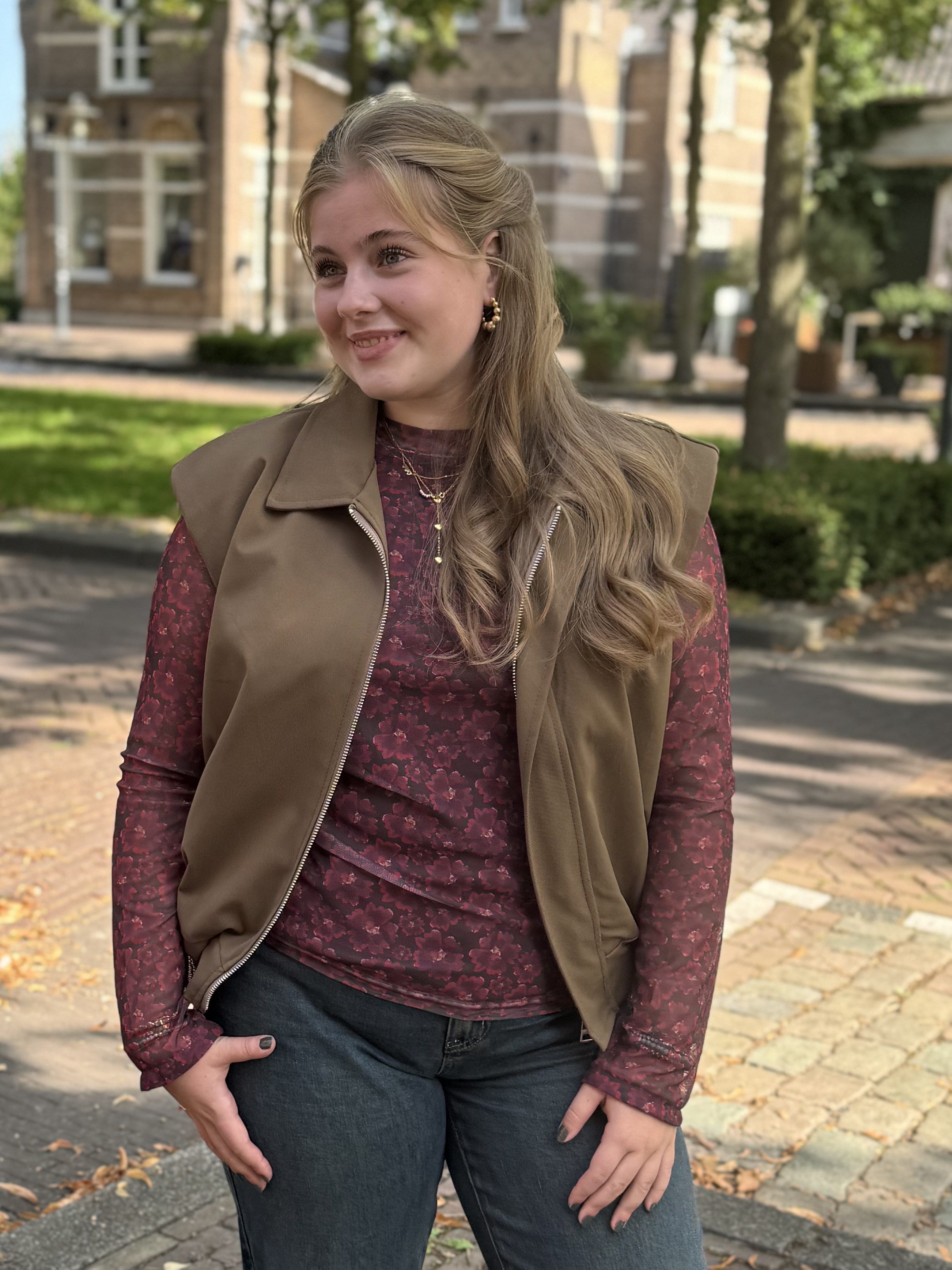 Ydence Mesh top Willemijn - Afbeelding 3