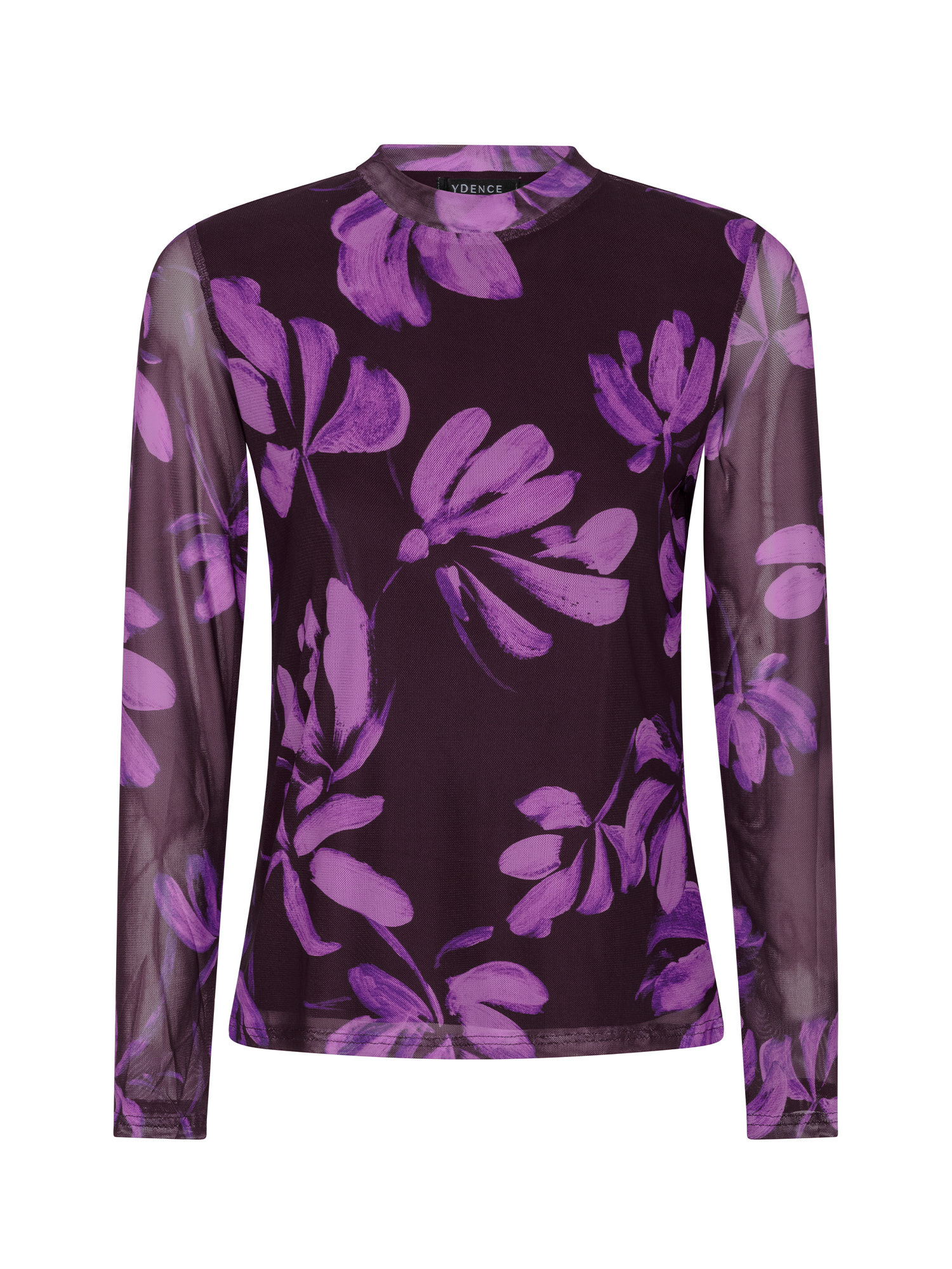 Ydence Willemijn top plum flower